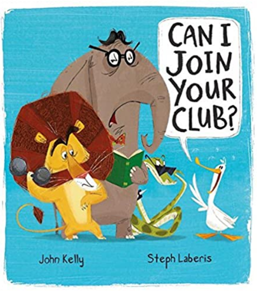 Link to Buy picture book Can I Join Your Club?